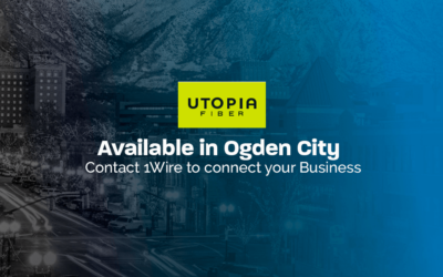 1Wire Provides Businesses in Ogden City with UTOPIA Fiber